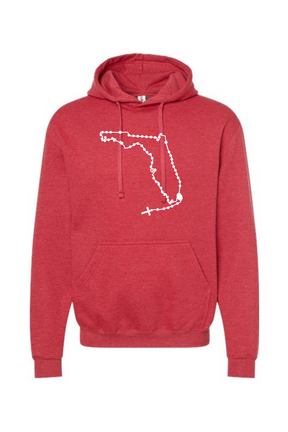 Florida Catholic Rosary Hoodie Sweatshirt