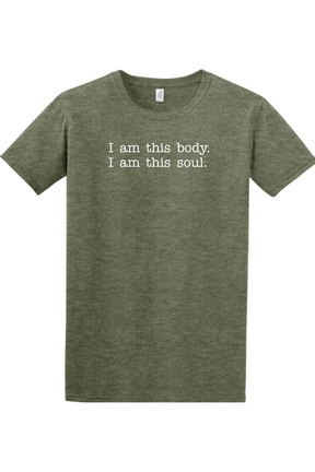 Body/Soul Composite - Human Integrity Adult T-shirt