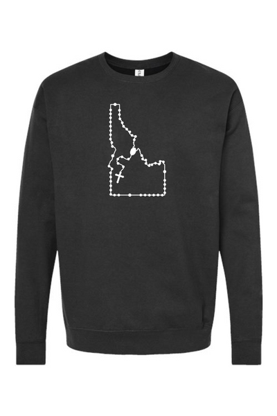 Idaho Catholic Rosary Crewneck Sweatshirt