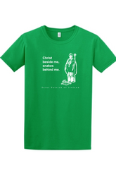 Christ Beside Me - St. Patrick Adult T-Shirt
