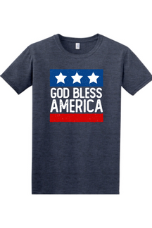 God Bless America Adult T-Shirt