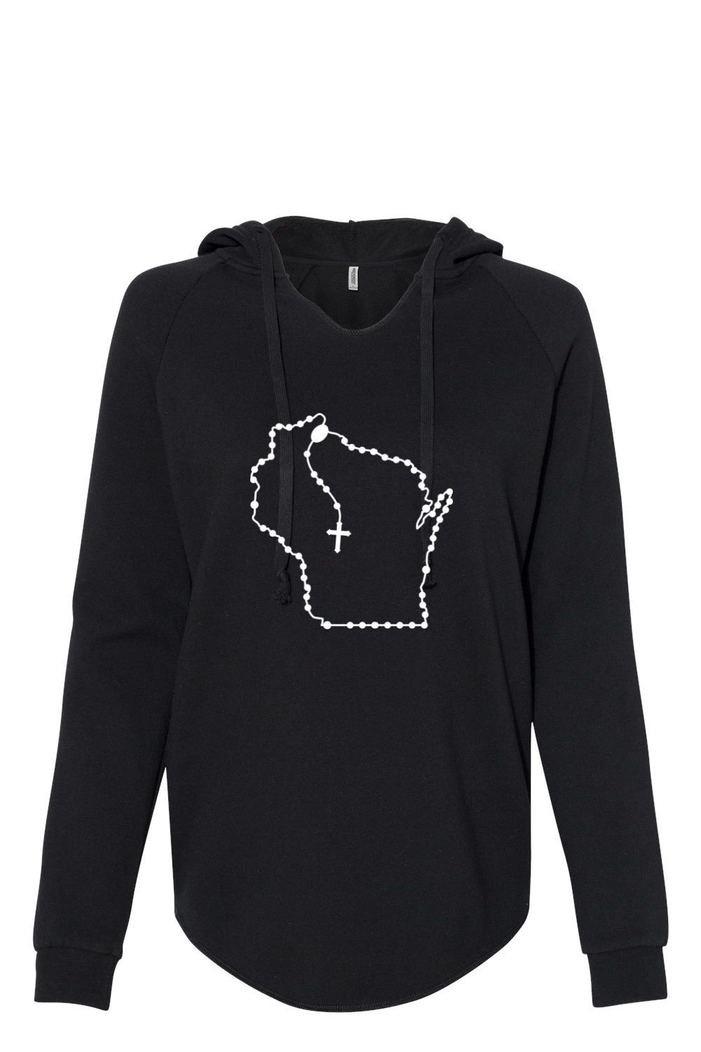 Wisconsin Catholic Rosary Drop Hoodie