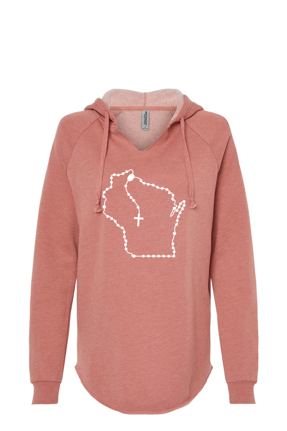 Wisconsin Catholic Rosary Drop Hoodie