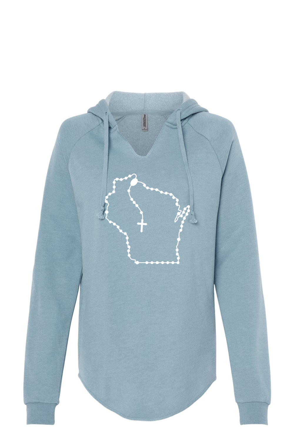 Wisconsin Catholic Rosary Drop Hoodie