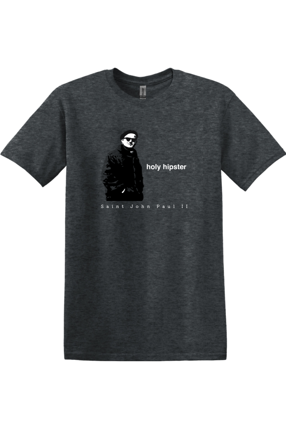 Holy Hipster - St. John Paul II Adult T-shirt