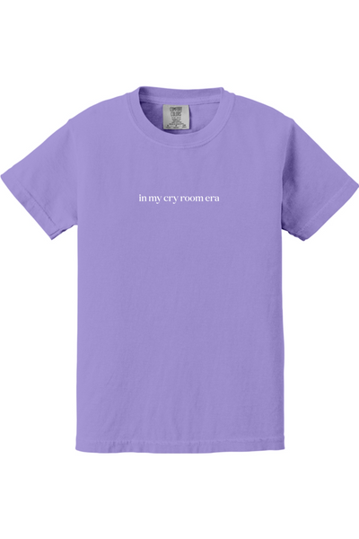 In My Cry Room Era Youth T-shirt - Comfort Colors