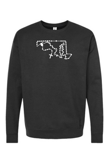 Maryland Catholic Rosary Crewneck Sweatshirt