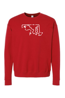 Maryland Catholic Rosary Crewneck Sweatshirt