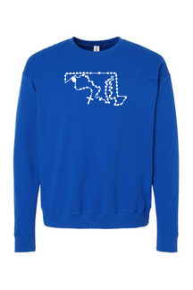 Maryland Catholic Rosary Crewneck Sweatshirt