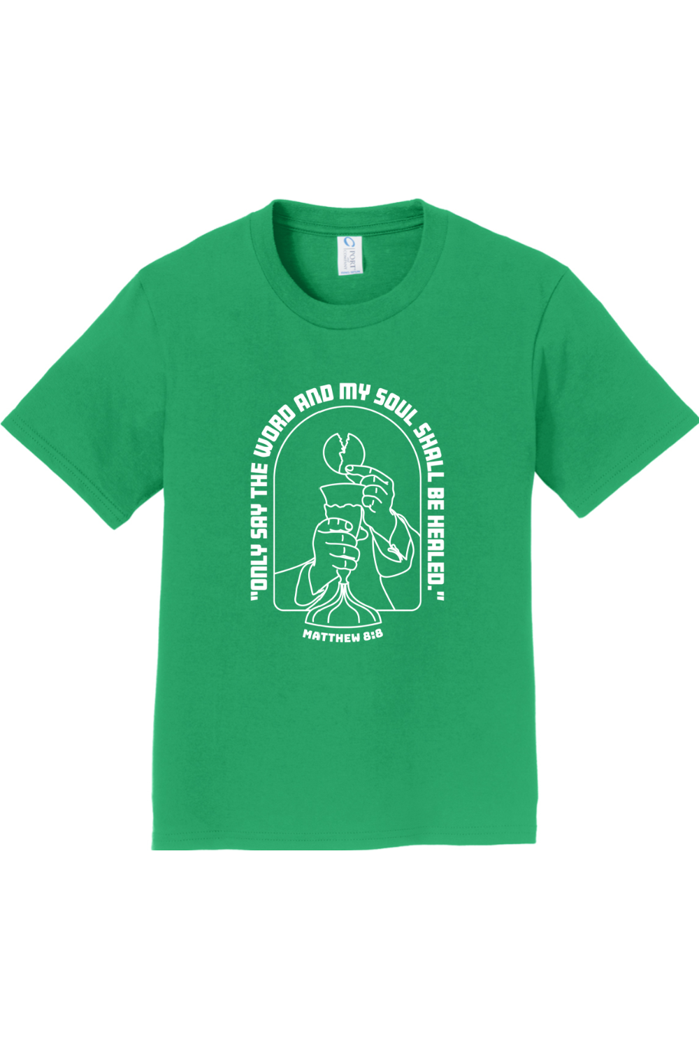 My Soul Shall Be Healed - Matthew 88 - Youth T-Shirt
