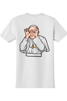 Silly JPII Full Back Adult T-shirt