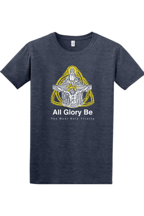 All Glory Be - Holy Trinity Adult T-shirt