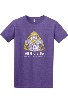 All Glory Be - Holy Trinity Adult T-shirt