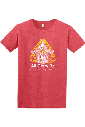 All Glory Be - Holy Trinity Adult T-shirt