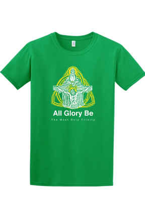 All Glory Be - Holy Trinity Adult T-shirt