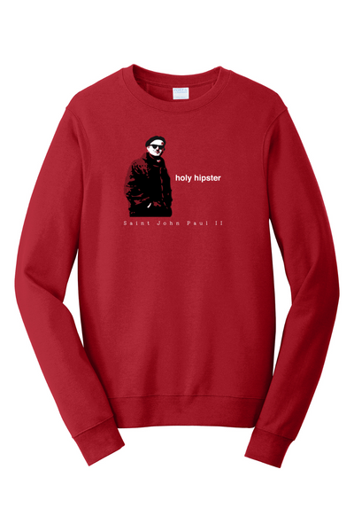 Holy Hipster - St. John Paul II - Crewneck Sweatshirt