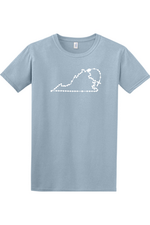 Virginia Catholic Rosary Adult T-shirt