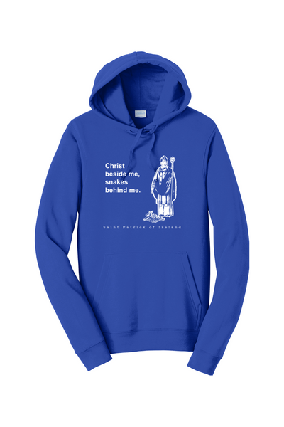 Christ Beside Me - St. Patrick Hoodie Sweatshirt