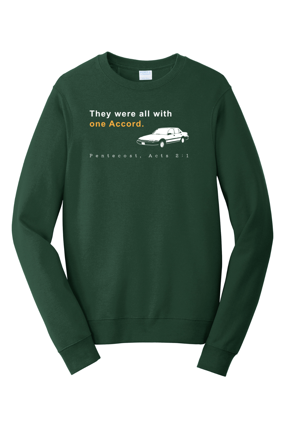 One Accord - Pentecost, Acts 21  - Crewneck Sweatshirt