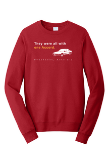 One Accord - Pentecost, Acts 21  - Crewneck Sweatshirt