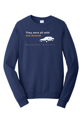 One Accord - Pentecost, Acts 21  - Crewneck Sweatshirt