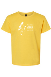 Preach the Gospel - St Francis of Assisi Youth T-Shirt