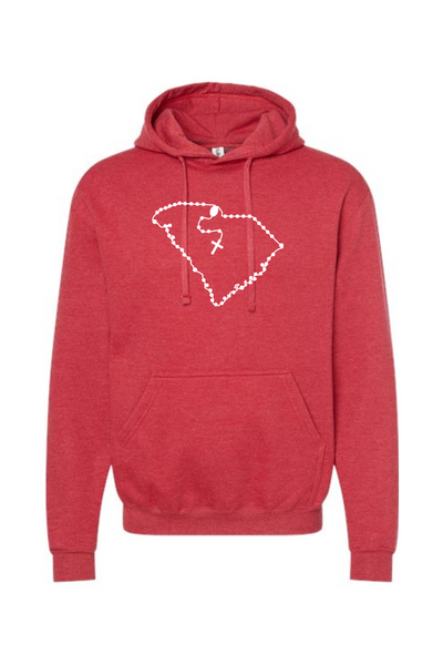 South Carolina Catholic Rosary Hoodie Sweatshirt