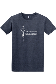 Glad He Came - Crucifix Adult T-shirt