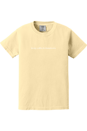 In My Coffee & Donuts Era Youth T-shirt - Comfort Colors