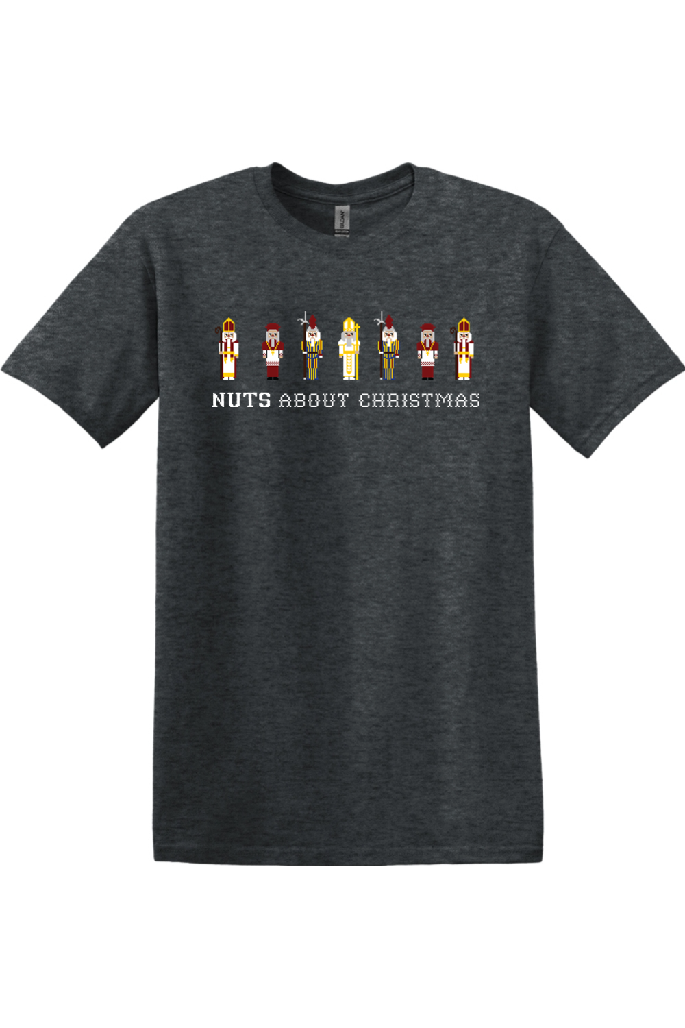 Nuts About Christmas Adult T-shirt