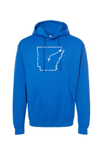 Arkansas Catholic Rosary Hoodie Sweatshirt