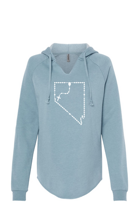 Nevada Catholic Rosary Drop Hoodie