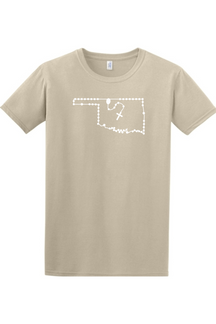 Oklahoma Catholic Rosary Adult T-shirt