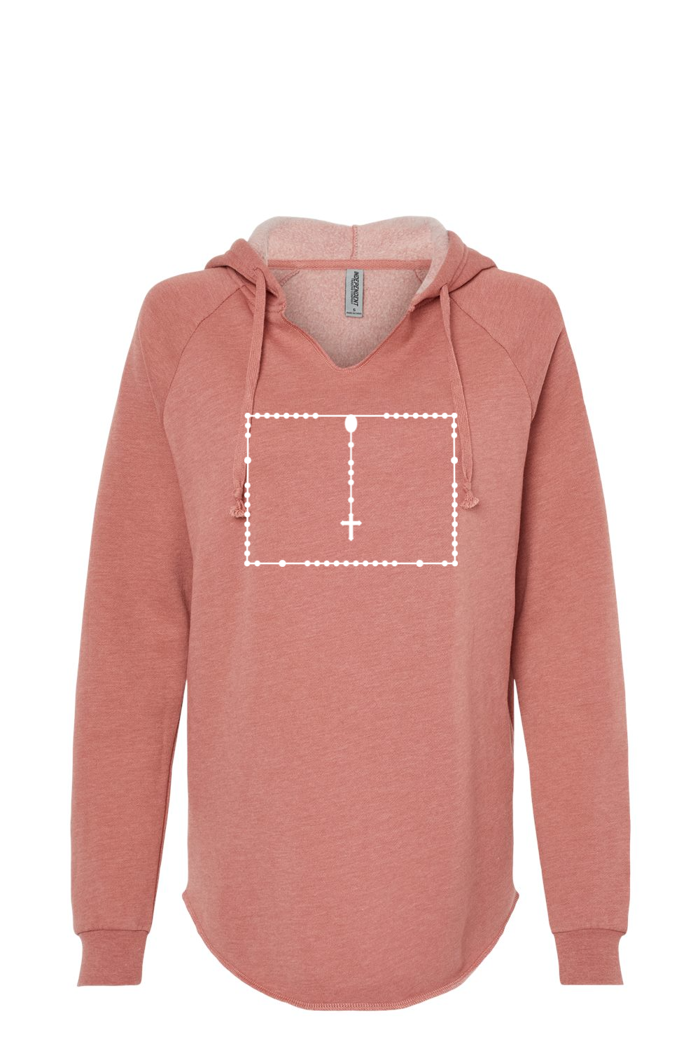 Wyoming Catholic Rosary Drop Hoodie