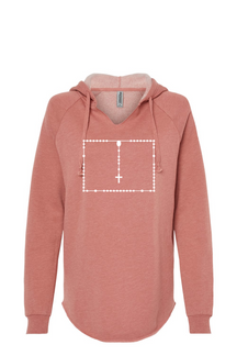 Wyoming Catholic Rosary Drop Hoodie