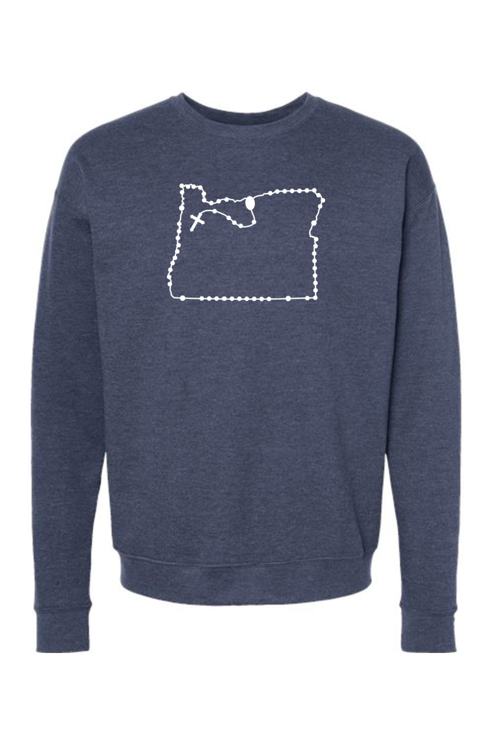 Oregon Catholic Rosary Crewneck Sweatshirt