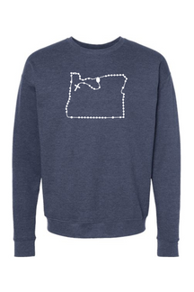 Oregon Catholic Rosary Crewneck Sweatshirt