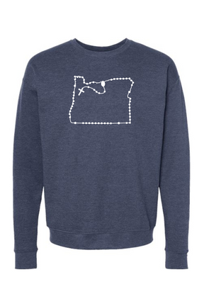 Oregon Catholic Rosary Crewneck Sweatshirt