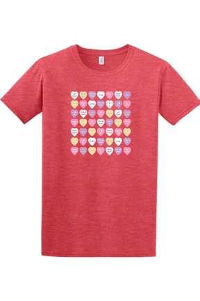 Candy Hearts - T-shirt