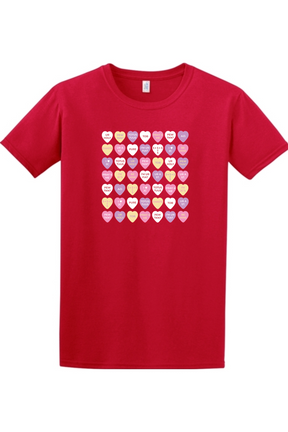 Candy Hearts - T-shirt