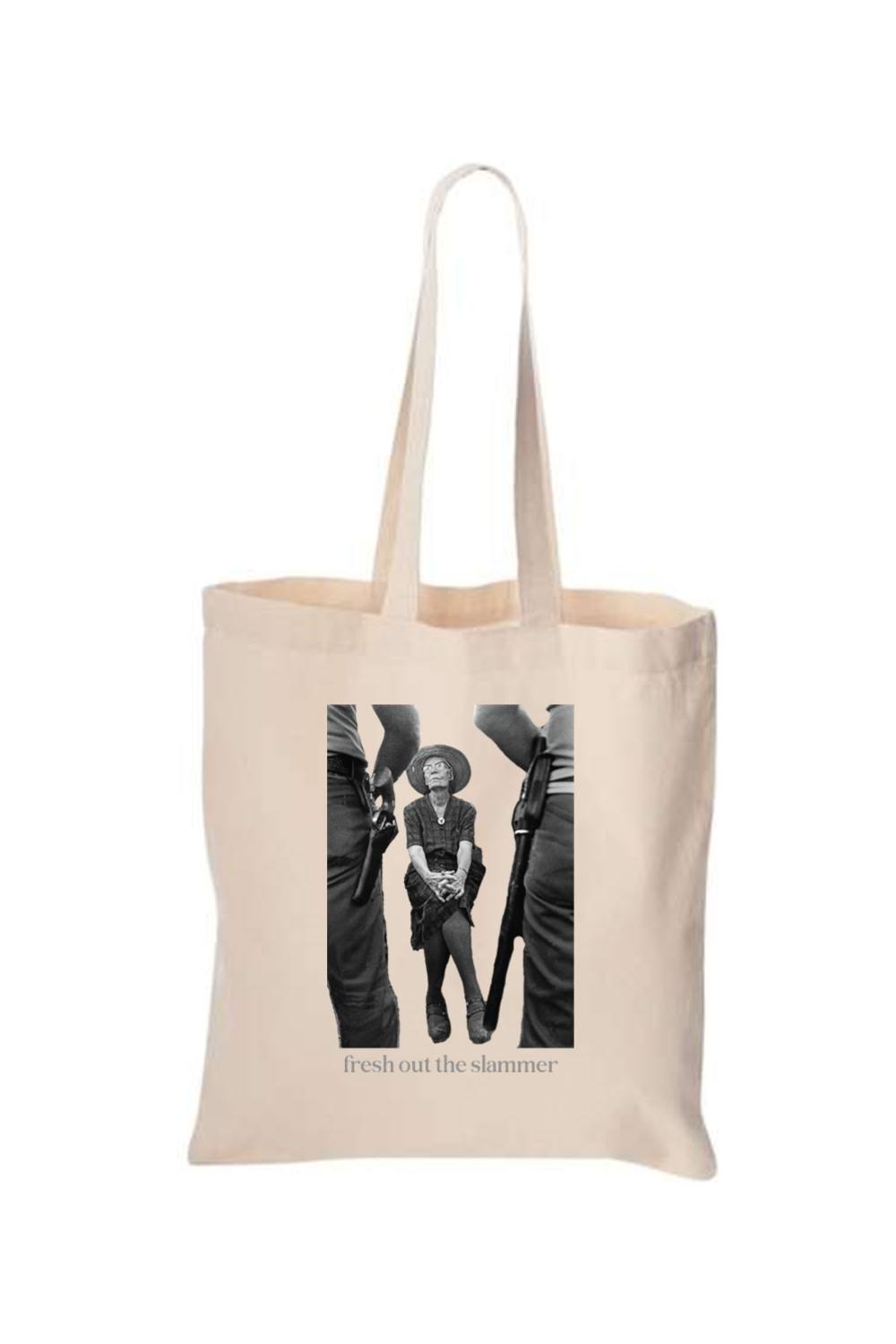 Fresh Out the Slammer - Dorothy Day Tote Bag