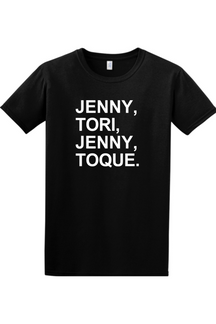 Jenny, Tori, Jenny, Toque Adult T-Shirt