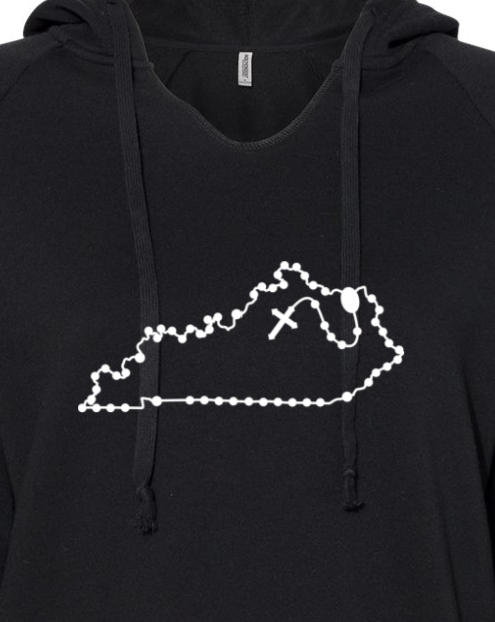 Kentucky Catholic Rosary Drop Hoodie