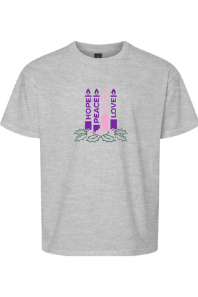 Advent Wreath Youth T-shirt