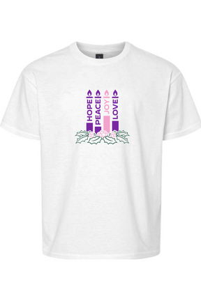 Advent Wreath Youth T-shirt