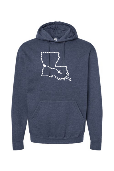 Louisiana Catholic Rosary Hoodie Sweatshirt