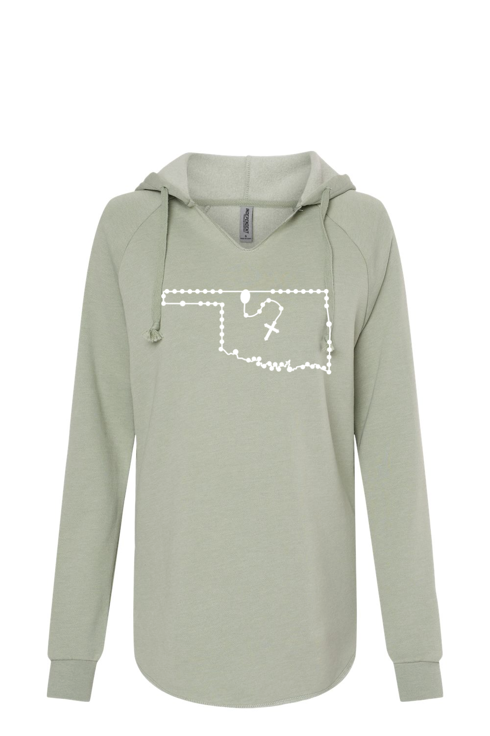 Oklahoma Catholic Rosary Drop Hoodie