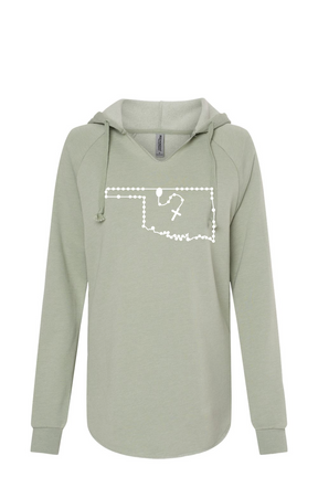 Oklahoma Catholic Rosary Drop Hoodie