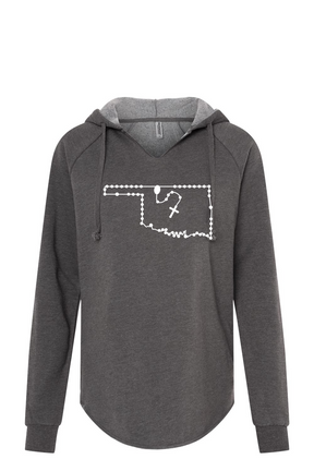 Oklahoma Catholic Rosary Drop Hoodie