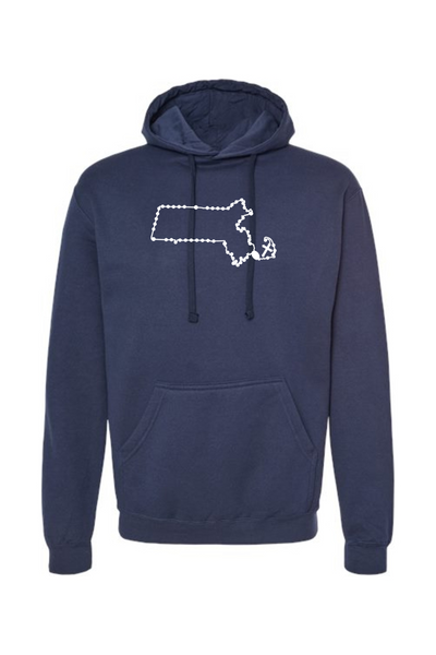 Massachusetts Catholic Rosary Hoodie Sweatshirt